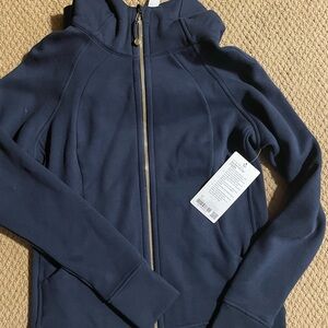 Lululemon Athletica Blue scuba full zip hoodie
